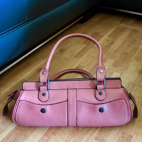 Nordstrom Handbags - Nordstrom Pebble Leather Bag Mauve Color Small